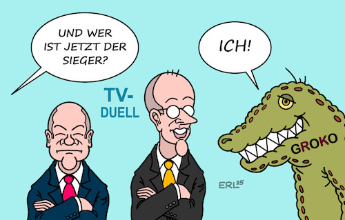 Sieger im TV-Duell