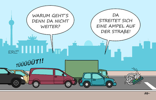 Cartoon: Staubericht (medium) by Erl tagged verkehr,adac,staubericht,erfassung,stau,staus,auto,autos,straßen,deutschland,politik,bundesregierung,ampel,spd,grüne,fdp,streit,entfremdung,behinderung,vorankommen,karikatur,erl,verkehr,adac,staubericht,erfassung,stau,staus,auto,autos,straßen,deutschland,politik,bundesregierung,ampel,spd,grüne,fdp,streit,entfremdung,behinderung,vorankommen,karikatur,erl