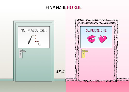 Cartoon: Superreiche (medium) by Erl tagged geld,finanzen,finanzwelt,reiche,superreiche,konzerne,steuern,steuervermeidung,steuerbetrug,steuerhinterziehung,steuerparadies,briefkastenfirmen,verschleierung,trickserei,gier,moral,anstand,legalität,recht,gesetz,betrug,allgemeinheit,solidaritaet,arme,armut,sauerei,saustall,paradise,papers,recherche,netzwerk,ndr,wdr,süddeutsche,zeitung,journalismus,finanzbehörden,finanzamt,behandlung,normalbürger,karikatur,erl,geld,finanzen,finanzwelt,reiche,superreiche,konzerne,steuern,steuervermeidung,steuerbetrug,steuerhinterziehung,steuerparadies,briefkastenfirmen,verschleierung,trickserei,gier,moral,anstand,legalität,recht,gesetz,betrug,allgemeinheit,solidaritaet,arme,armut,sauerei,saustall,paradise,papers,recherche,netzwerk,ndr,wdr,süddeutsche,zeitung,journalismus,finanzbehörden,finanzamt,behandlung,normalbürger,karikatur,erl