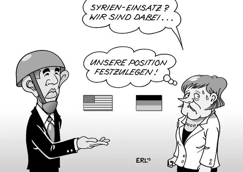 Syrien Merkel