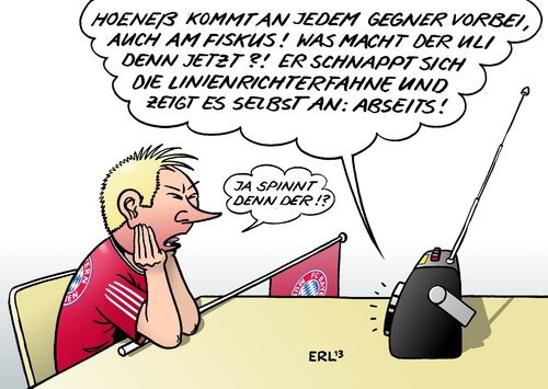 Cartoon: Uli (medium) by Erl tagged uli,hoeneß,präsident,bayern,münchen,fußball,steuerhinterziehung,schwarzgeld,schweiz,selbstanzeige,vorbild,schaden,fiskus,abseits,uli,hoeneß,präsident,bayern,münchen,fußball,steuerhinterziehung,schwarzgeld,schweiz,selbstanzeige,vorbild,schaden,fiskus,abseits