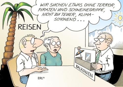 Cartoon: Urlaub (medium) by Erl tagged urlaub,gefahr,terror,piraten,schweinegrippe,preis,teuer,klima,klimawandel,co2,balkon,balkonien,reise,reisebüro,urlaub,gefahr,terror,piraten,schweinegrippe,preis,teuer,klima,klimawandel,co2,balkon,balkonien,reise,reisebüro,krankheiten,krankheit,ferien,verreisen,virus,umwelt,natur,globale erwärmung,globale,erwärmung