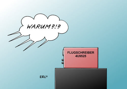 Cartoon: Warum (medium) by Erl tagged flugzeugabsturz,flugzeugunglück,flug,barcelona,düsseldorf,unglück,trauer,opfer,tod,leid,angehörige,fragen,frage,warum,sinn,sinnlosigkeit,ursache,flugschreiber,stimmenrecorder,blackbox,flugzeug,karikatur,erl,flugzeugabsturz,flugzeugunglück,flug,barcelona,düsseldorf,unglück,trauer,opfer,tod,leid,angehörige,fragen,frage,warum,sinn,sinnlosigkeit,ursache,flugschreiber,stimmenrecorder,blackbox,flugzeug