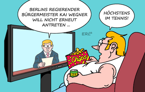 Cartoon: Wegner (medium) by Erl tagged politik,berlin,winter,anschlag,stromausfall,regierender,bürgermeister,kai,wegner,tennis,lüge,telefonate,krise,management,wahl,rückzug,karikatur,erl,politik,berlin,winter,anschlag,stromausfall,regierender,bürgermeister,kai,wegner,tennis,lüge,telefonate,krise,management,wahl,rückzug,karikatur,erl