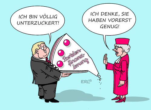 Cartoon: Weight Watchers Karlsruhe (medium) by Erl tagged politik,partei,parteien,finanzierung,parteienfinanzierung,mehr,geld,große,koalition,cdu,csu,spd,klage,bundesverfassungsgericht,karlsruhe,grüne,fdp,linke,urteil,erhöhung,verfassungswidrig,kuchen,torte,gewicht,übergewicht,fettleibigkeit,adipositas,weight,watchers,karikatur,erl,politik,partei,parteien,finanzierung,parteienfinanzierung,mehr,geld,große,koalition,cdu,csu,spd,klage,bundesverfassungsgericht,karlsruhe,grüne,fdp,linke,urteil,erhöhung,verfassungswidrig,kuchen,torte,gewicht,übergewicht,fettleibigkeit,adipositas,weight,watchers,karikatur,erl