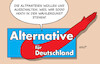 Cartoon: Adolf lässt grüßen (small) by Erl tagged politik,verfassungsschutz,afd,gesichert,rechtsextrem,hitlergruß,wähler,wählerinnen,umfragen,karikatur,erl