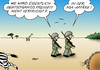 Cartoon: Afrika-Einsatz (small) by Erl tagged deutschland,bundeswehr,militär,einsatz,militäreinsatz,auslandseinsatz,afrika,verteidigung,freiheit,hindukusch,afghanistan,nsa,affäre,recht,datenschutz,karikatur,erl