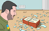 Cartoon: Angebot (small) by Erl tagged politik,krieg,russland,ukraine,angebot,putin,gespräche,verhandlungen,angriffe,ziegelstein,fenster,selenskyj,karikatur,erl