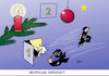 Cartoon: Besinnliche Adventszeit (small) by Erl tagged advent,adventskalender,türchen,krise,iran,großbritannien,norwegen,deutschland,botschafter,ausweisung