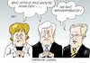 Cartoon: Christlich-Liberal (small) by Erl tagged cdu,csu,fdp,christlich,liberal,schwarz,gelb,schulden,rekord,merkel,seehofer,westerwelle