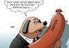 Cartoon: Diäten (small) by Erl tagged politik,politiker,abgeordnete,bundestag,regierung,große,koalition,cdu,csu,spd,diäten,erhöhung,diätenerhöhung,hund,wurst
