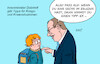 Cartoon: Dobrindt (small) by Erl tagged politik,innenminister,dobrindt,schule,tipps,kriegsfall,krisensituation,schüler,schülerinnen,zeugnis,karikatur,erl