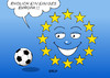 Cartoon: Einiges Europa (small) by Erl tagged fußball,europameisterschaft,2016,frankreich,europa,eu,politik,streit,egoismus,uneinigkeit,flüchtlinge,euro,brexit,einigkeit,karikatur,erl