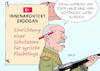 Cartoon: Erdogan (small) by Erl tagged politik,syrien,krieg,türkei,schutzzone,flüchtlinge,militär,offensive,kurden,karikatur,erl
