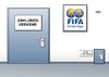 Cartoon: FIFA (small) by Erl tagged fifa,welt,verband,fußball,präsident,sepp,blatter,korruption,ethik,kommission,ethikkommission,zahlung,zahlungsverkehr