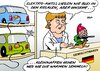 Cartoon: Gemischtwaren (small) by Erl tagged gemischtwaren,merkel,elektroauto,ladenhüter,waffen,waffenexport,kleinwaffen,boom,gewehr,gartenzwerg,exportschlager,deutschland