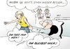 Cartoon: Genesung (small) by Erl tagged gm,insolvenz,genesung,opel,tochter,festhalten,schmerzen