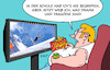 Cartoon: Goethe Schiller Olympia (small) by Erl tagged politik,sport,olympia,winterspiele,2026,drama,tragödie,lindsey,vonn,ski,abfahrt,sturz,knie,bein,goethe,schiller,karikatur,erl