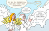 Cartoon: Heavy Himmel (small) by Erl tagged politik,kultur,musik,tod,ozzy,osbourne,black,sabbath,godfather,of,heavy,metal,fürst,der,finsternis,himmel,karikatur,erl