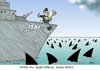 Cartoon: Karsai (small) by Erl tagged afghanistan,karsai,2014,verteidigung,selbstständig,isaf,truppen,abzug