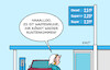 Cartoon: Mal wieder runterkommen (small) by Erl tagged politik,irankrieg,anstieg,ölpreis,spritpreis,waffenruhe,senkung,spritpreise,verzögerung,michel,tankstelle,karikatur,erl