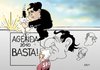 Cartoon: Mauerspecht (small) by Erl tagged spd,gabriel,aufbruch,schröder,müntefering,steinmeier,agenda,2010,basta,mauerfall,sonne,freiheit