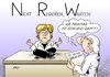 Cartoon: NRW (small) by Erl tagged nrw nordrhein westfalen wahl landtagswahl merkel schwarzgelb bund regierung warten