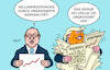 Cartoon: OK (small) by Erl tagged politik,organisierte,kriminalität,bandenkriminalität,dobrindt,milliardenschäden,trump,irankrieg,ölpreis,spritpreise,zölle,chaos,karikatur,erl