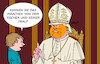 Cartoon: Papst Donald (small) by Erl tagged politik,usa,präsident,donald,trump,foto,ki,papst,hybris,märchen,von,dem,fischer,und,seiner,frau,karikatur,erl