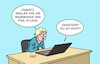 Cartoon: PISA (small) by Erl tagged politik,bildung,schule,pisa,studie,verschlechterung,deutschland,verständnis,mathematik,text,lesen,chatgpt,karikatur,erl