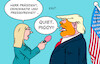 Cartoon: Pressefreiheit (small) by Erl tagged politik,demokratie,pressefreiheit,gefahr,rechtspopulismus,rechtsextremismus,autokratie,diktatur,usa,trump,journalismus,journalistin,quiet,piggy,karikatur,erl