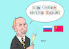 Cartoon: Putin (small) by Erl tagged politik,russland,präsident,putin,verlust,sowjetunion,macht,rache,provokation,eu,nato,erpressung,ukraine,krim,jahreswechsel,2021,2022,silvester,neujahr,sekt,erpresserbrief,karikatur,erl
