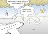 Cartoon: Ramsauer (small) by Erl tagged vulkan island asche flugverbot wirtschaft fluggesellschaft verluste ramsauer verkehrsminister kritik flug auf sicht