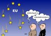 Cartoon: Rating (small) by Erl tagged eu,euro,krise,schulden,kredit,kreditwürdigkeit,einstufung,herabstufung,rating,ratingagentur,standard,and,poors,eurozone,rettungsschirm