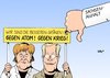 Cartoon: Sachsen-Anhalt 2 (small) by Erl tagged landtagswahl,sachsenanhalt,fdp,flugverbot,libyen,krieg,japan,atomkraftwerk,gau,cdu,grüne,antiatombewegung,pazifismus