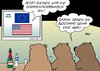 Cartoon: Sanktionen II (small) by Erl tagged ukraine,krim,russland,referendum,völkerrecht,usa,eu,sanktionen,daumenschrauben,bär,bären,bar,daumen,chic