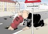 Cartoon: Schlaglöcher (small) by Erl tagged schlaglöcher,verkehr,schöden,straße,kommunen,kosten