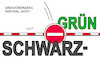 Cartoon: Schwarz-Grün (small) by Erl tagged politik,cdu,merz,verschärfung,migration,grenzen,dicht,kritik,grüne,koalition,bund,schwarz,grün,karikatur,erl