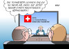 Cartoon: Schweiz (small) by Erl tagged schweiz,volksentscheid,ausschaffung,abschiebung,kriminell,ausländer,gering,vergehen,zwei,klassen,justiz,rechtsruck,nein,ablehnung,eu,karikatur,erl