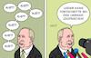 Cartoon: Sehr schade (small) by Erl tagged politik,krieg,angriff,überfall,russland,ukraine,verhandlungen,usa,witkoff,putin,blockade,fortschritt,karikatur,erl