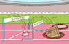 Cartoon: Sicherheitspaket (small) by Erl tagged politik,migration,asyl,ampel,sicherheitspaket,hürde,bundestag,scheitern,bundesrat,karikatur,erl