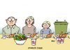 Cartoon: Starker Esser (small) by Erl tagged essen,nahrung,müll,abfall,haltbarkeitsdatum,mindesthaltbarkeitsdatum,mülltonne,esser