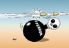 Cartoon: Stehaufmännchen (small) by Erl tagged osama bin laden tod terror terrorismus bekämpfung kampf schwächung stehaufmännchen bombe gewalt