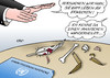 Cartoon: Syrien (small) by Erl tagged syrien,bürgerkrieg,un,friedenskonferenz,konferenz,syrienkonferenz,generalsekretär,ban,ki,moon,iran,einladung,ausladung,friedenstaube,rest,wiederbelebung,wunder,wunderheiler,karikatur,erl
