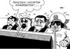 Cartoon: Tunesien (small) by Erl tagged tunesien ben ali diktator flucht vertreibung exil angst kollegen libyen ägypten saudi arabien gaddafi mubarak