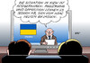 Cartoon: Ukraine (small) by Erl tagged ukraine,protest,kiew,demonstration,zusammenstöße,situation,festgefahren,regierung,opposition,adac,leserwahl,zahlen,manipulation,auto,automobilclub,vertaruenskrise