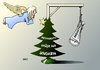 Cartoon: Ungarn (small) by Erl tagged ungarn meinungsfreiheit pressefreiheit gesetz demokratie diktatur rechts populismus partei weihnachtsbaum christbaum galgen