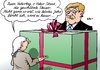 Cartoon: Vatertag Steuer (small) by Erl tagged vatertag,steuer,steuerschätzung,geschenk,vater,staat,einnahmen,rückgang,bundeskanzlerin,angela,merkel,bürger,steuerzahler