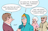 Cartoon: Verankerung in der Gesellschaft (small) by Erl tagged politik,bundeswehr,armee,verankerung,gesellschaft,veteranentag,veterinär,tierarzt,vegetarier,karikatur,erl