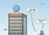 Cartoon: VW (small) by Erl tagged vw,abgasskandal,software,motor,diesel,abgase,abgaswerte,manipulation,test,messung,volkswagen,vertrauen,verlust,karikatur,erl